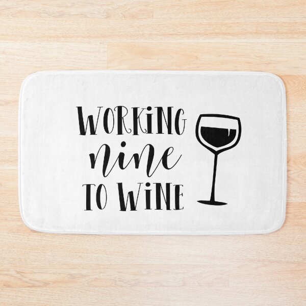Item preview, Working nine to wine designed and sold by TheLemonBox.