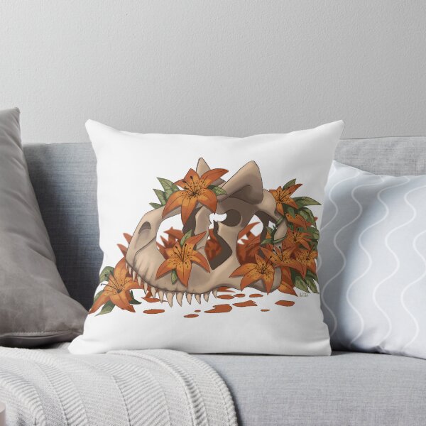 Item preview, Tiger Lily Skull designed and sold by laurenvict.