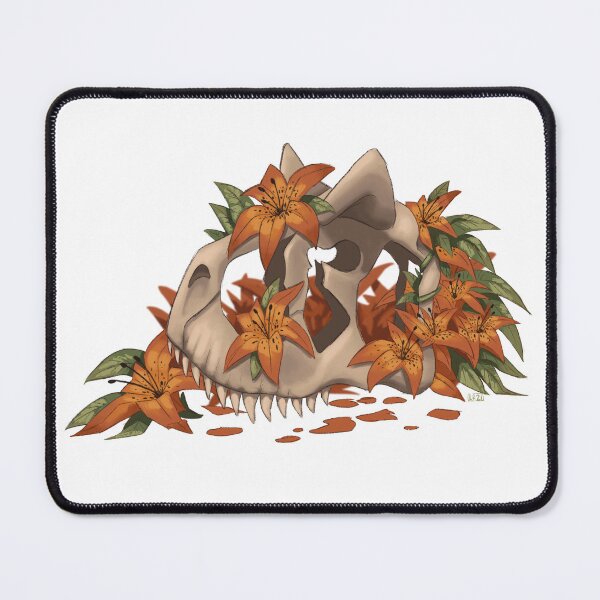 Item preview, Tiger Lily Skull designed and sold by laurenvict.