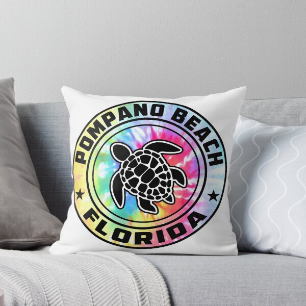 Item preview, Pompano Beach Beach Florida Sea Turtle FL designed and sold by DESTINATIONS DECAL.