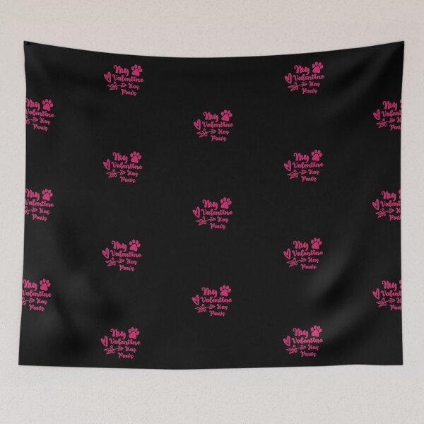 Item preview, My Valentine Has Paws - Valentines Day For Dog Lovers designed and sold by SdForce.