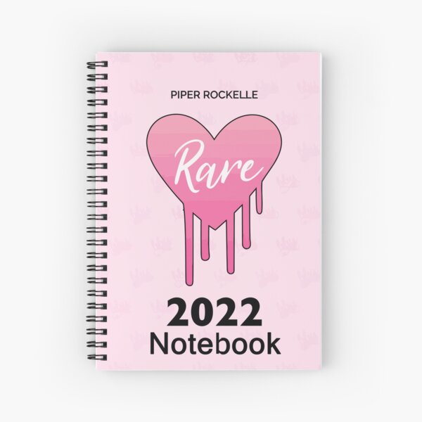 Piper Rockelle Rare Heart  Spiral Notebook