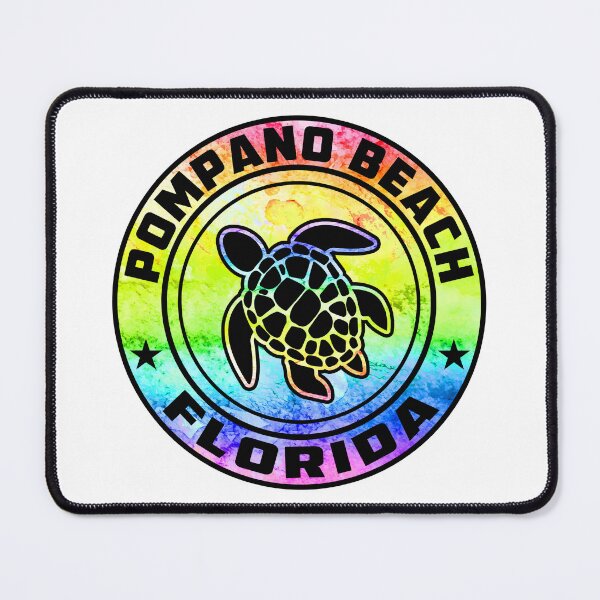 Item preview, Pompano Beach Beach Florida Sea Turtle FL designed and sold by DESTINATIONS DECAL.