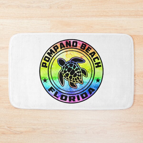 Item preview, Pompano Beach Beach Florida Sea Turtle FL designed and sold by DESTINATIONS DECAL.