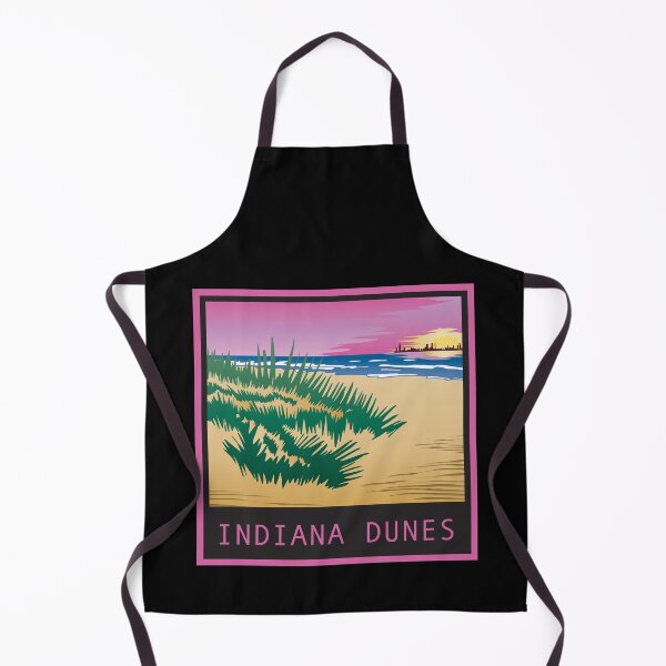 Item preview, Marram Sunset Indiana Dunes Poster designed and sold by indianadunes.