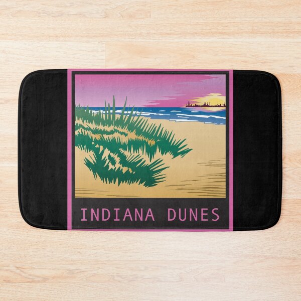 Item preview, Marram Sunset Indiana Dunes Poster designed and sold by indianadunes.