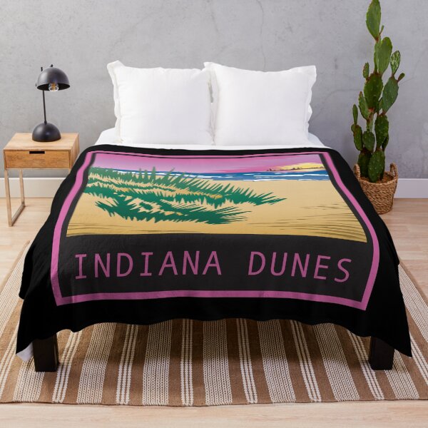 Item preview, Dunas de Marram Sunset Indiana Póster designed and sold by indianadunes.