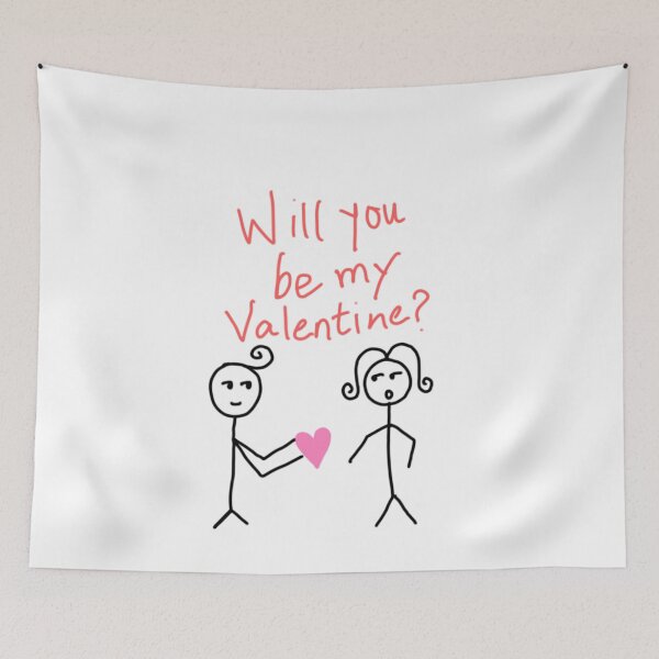 Item preview, Will you be my valentine cute designed and sold by vyascreations.