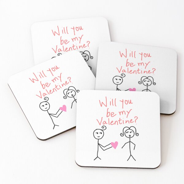 Item preview, Will you be my valentine cute designed and sold by vyascreations.