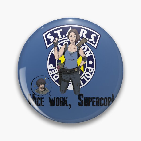 Item preview, Jill the Supercop! (S.T.A.R.S. Logo) designed and sold by Kourtney Spadoni.