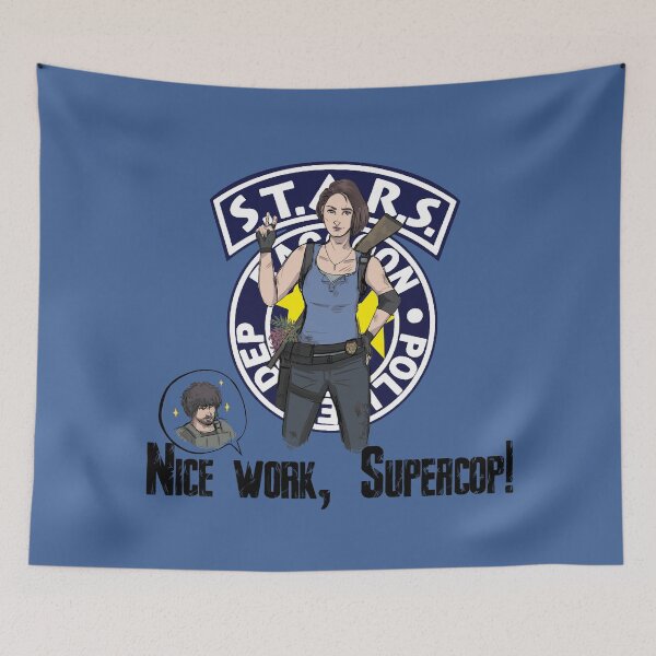 Item preview, Jill the Supercop! (S.T.A.R.S. Logo) designed and sold by Kourtney Spadoni.