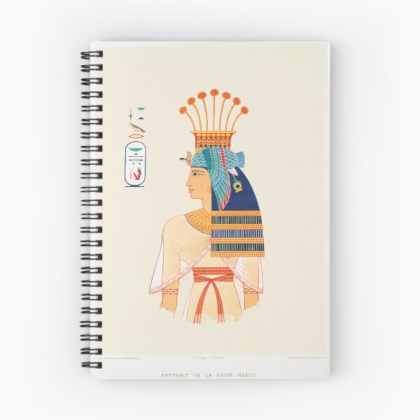 Item preview, Pretty egyptian lady, Queen Nebto, daughter of Ramses-Meïamoun (1878) designed and sold by NineJuly.