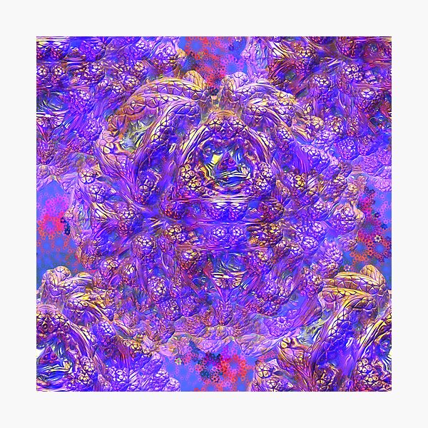 Item preview, Fractal púrpura designed and sold by Wiko Glitch.