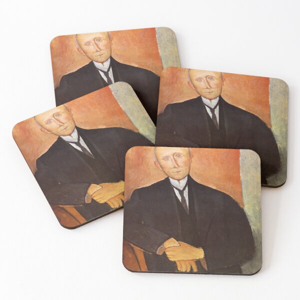 Item preview, 1918 Homme assis sur fond orange. Paris Collection Particulière designed and sold by J573n.