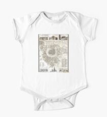 Plan of Vienna - 1844 One Piece - Short Sleeve