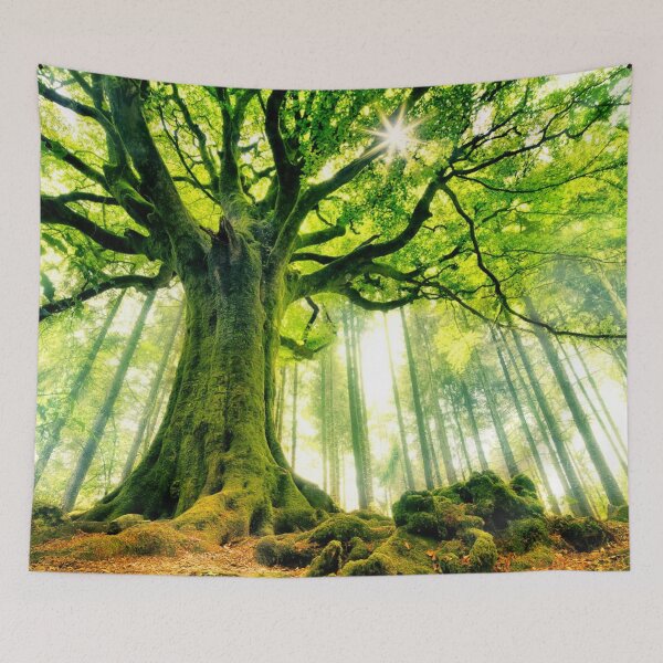 Item preview,  Tree of Life in the middle of Sunny Forest designed and sold by BerryCats.