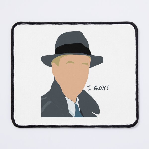 Item preview, Arthur Hastings "I say" designed and sold by elle-pickle.
