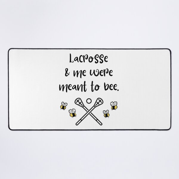 Item preview, Lacrosse & me were meant to bee. designed and sold by TheGreenGoat.