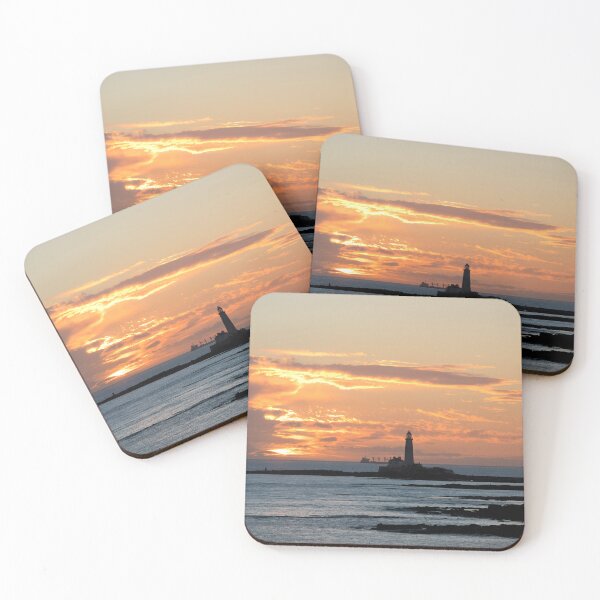 Item preview, January sunrise at St Mary's Island (2) designed and sold by Violaman.