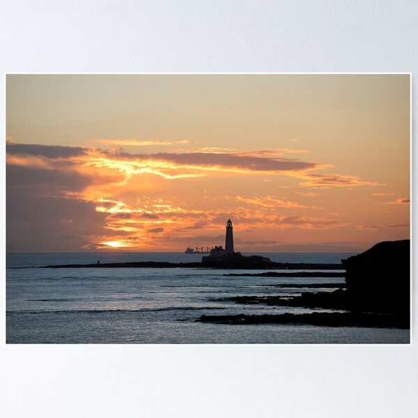 Item preview, January sunrise at St Mary's Island (2) designed and sold by Violaman.