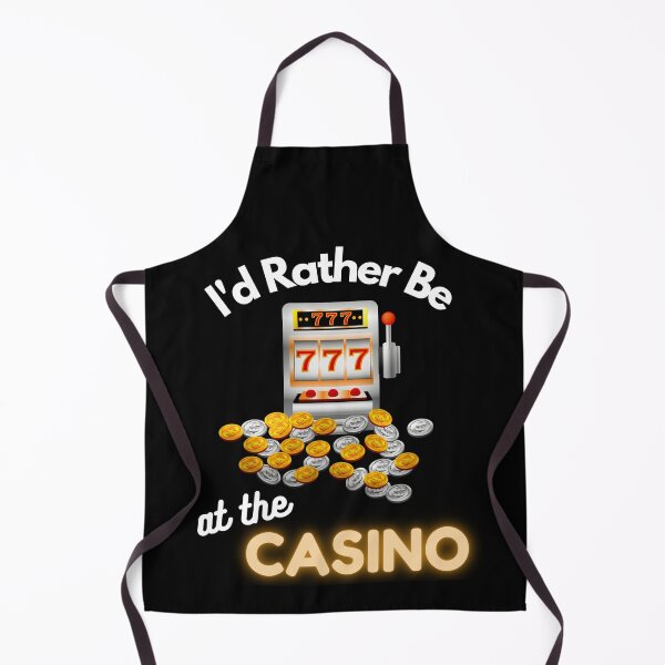 Item preview, Casino Lovers Funny- Id Rather Be At The Casino Slot Machine designed and sold by elvisg03.