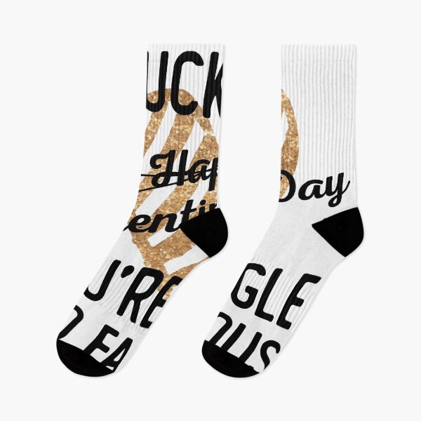 Item preview, FUCK HAPPY VALENTINES DAY YOURE SINGLE AND FABULOUS designed and sold by Valifer.