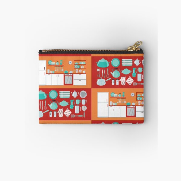 Item preview, Kitchen Interior with Furniture and Set of Dishes and Cutlery designed and sold by ivector.