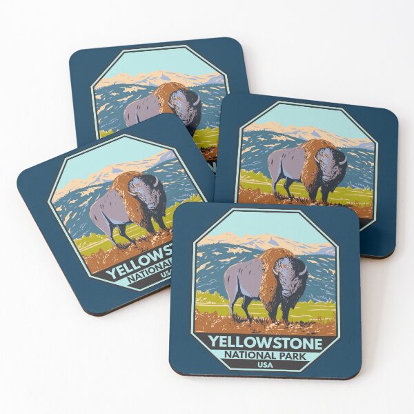 Item preview, Yellowstone National Park North American Bison designed and sold by KrisSidDesigns.