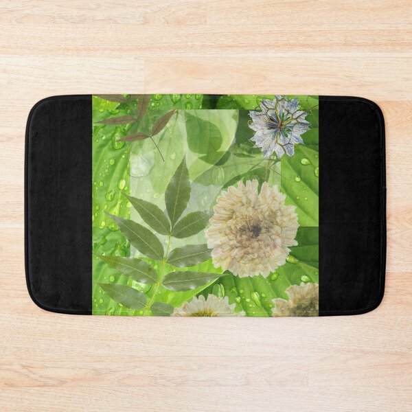 Item preview, Digital Photo Collage Flowers & Leaves Colorful Design designed and sold by EarthArtDesigns.