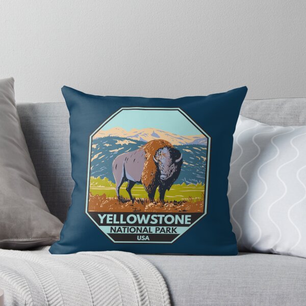 Item preview, Yellowstone National Park North American Bison designed and sold by KrisSidDesigns.