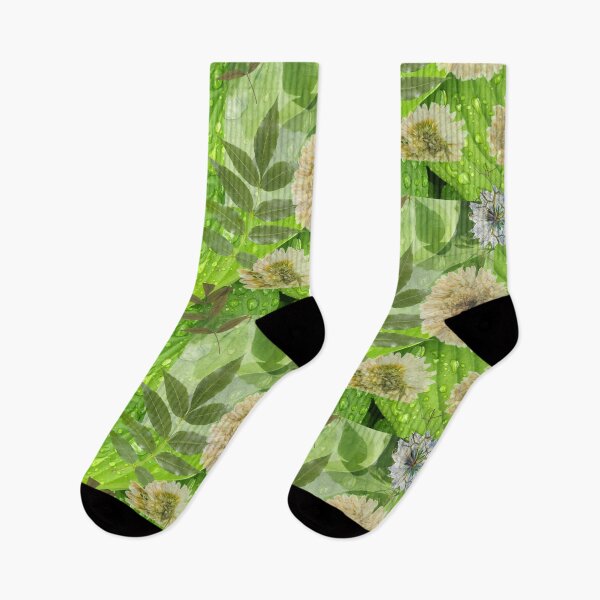 Item preview, Digital Photo Collage Flowers & Leaves Colorful Design designed and sold by EarthArtDesigns.