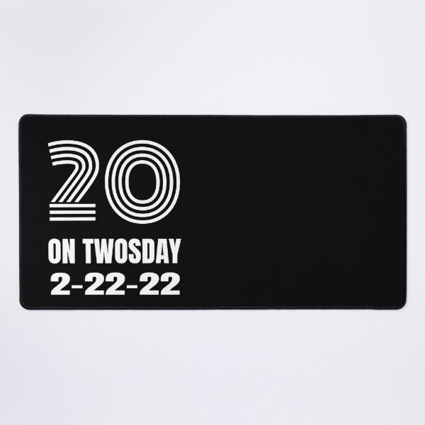 Item preview, Twosday Celebrating 20th Birthday 2-22-22 designed and sold by MimsTees.