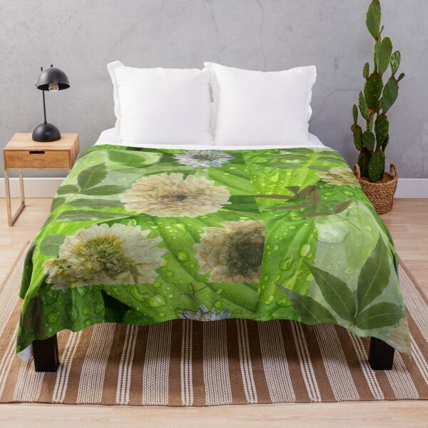 Item preview, Digital Photo Collage Flowers & Leaves Colorful Design designed and sold by EarthArtDesigns.