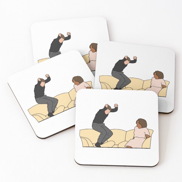 Item preview, In Love Actor Jumping on Couch - 2000's Throwback Pop Culture - Talk Show Couch Jump of 2006  designed and sold by It Me Designs.
