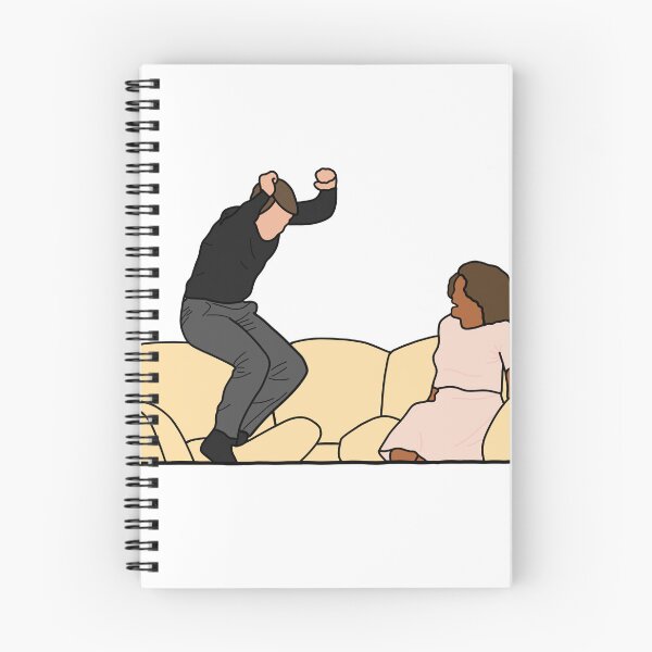 Item preview, In Love Actor Jumping on Couch - 2000's Throwback Pop Culture - Talk Show Couch Jump of 2006  designed and sold by It Me Designs.
