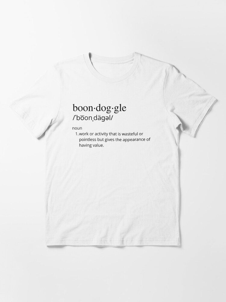 Boondoggle Essential T-Shirt for Sale by blackhare