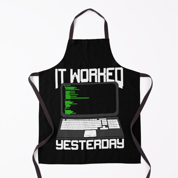 Item preview, It Worked Yesterday Coding Programmer Gift designed and sold by Marcid95.