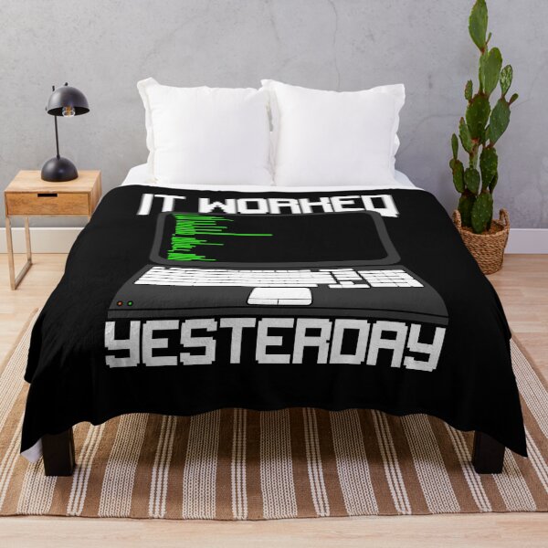 Item preview, It Worked Yesterday Coding Programmer Gift designed and sold by Marcid95.