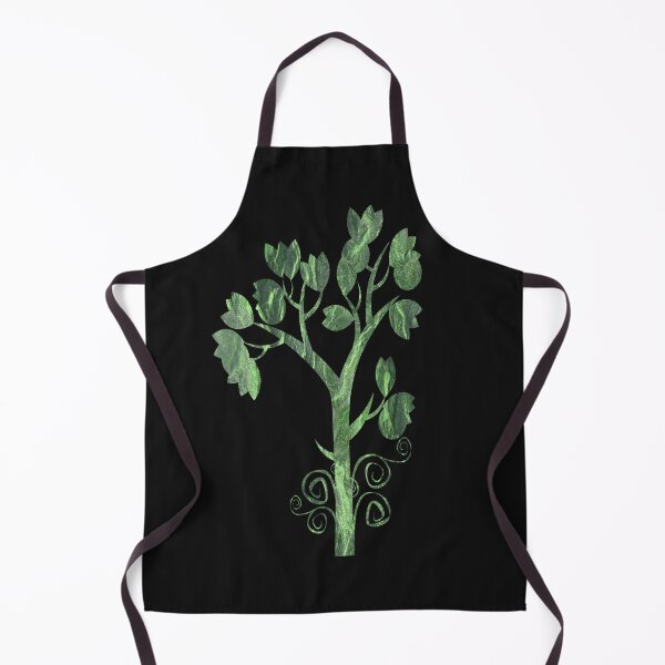 Item preview, Green nature leaf design on black background designed and sold by Areashor.