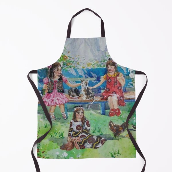 Item preview, Girlfriends in garden designed and sold by Umiska.