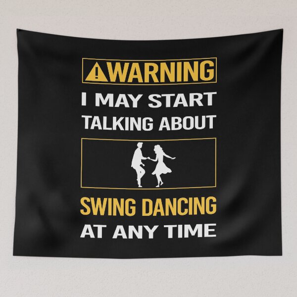 Item preview, Funny Warning Swing Dancing Dance designed and sold by FulviaContreras.