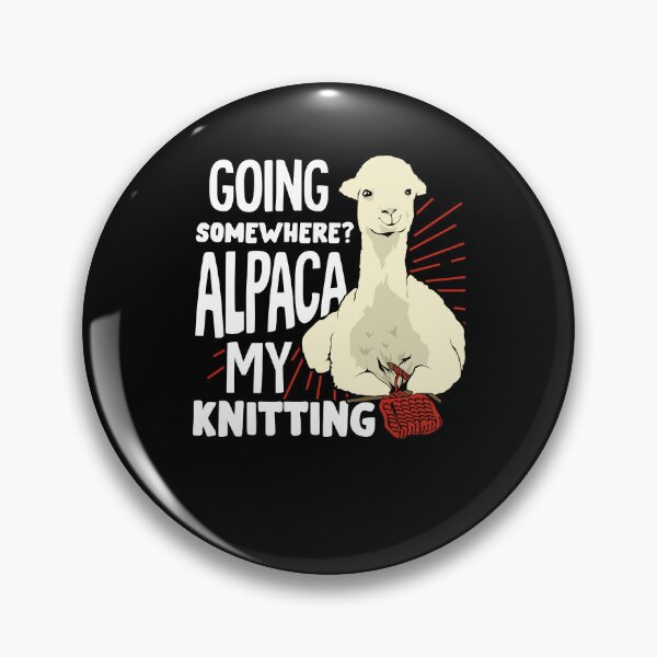 Item preview, Funny Knitting Lover Alpaca Knitter Gift  designed and sold by Marcid95.