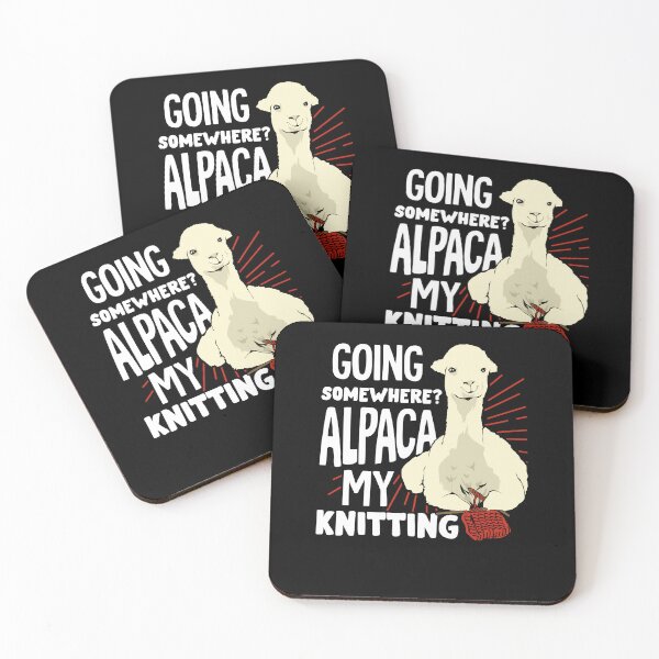 Item preview, Funny Knitting Lover Alpaca Knitter Gift  designed and sold by Marcid95.