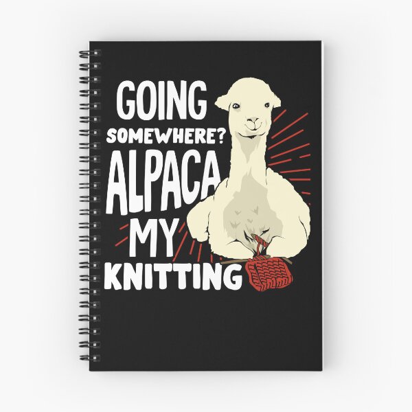 Item preview, Funny Knitting Lover Alpaca Knitter Gift  designed and sold by Marcid95.