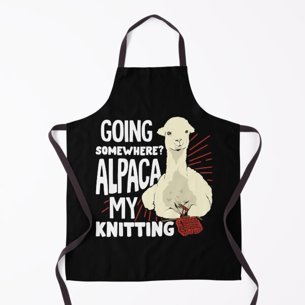 Item preview, Funny Knitting Lover Alpaca Knitter Gift designed and sold by Marcid95.