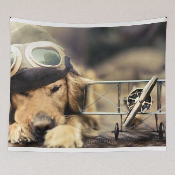 Aperçu de l'œuvre Le chien aviateur créée et vendue par The-Lerach.
