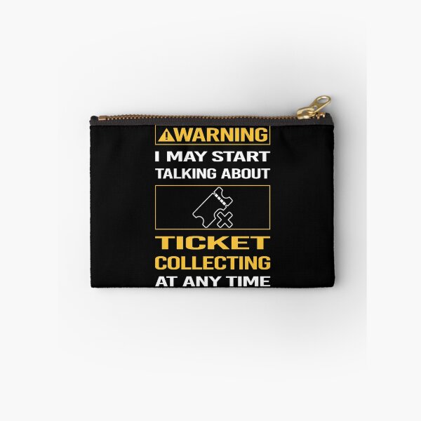 Item preview, Funny Warning Ticket Collecting Tickets designed and sold by FulviaContreras.