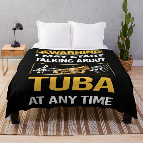 Item preview, Funny Warning Tuba designed and sold by FulviaContreras.