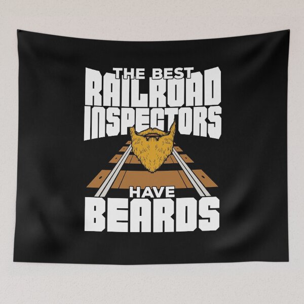 Item preview, The Best Railroad Inspectors Have Beards designed and sold by Marcid95.