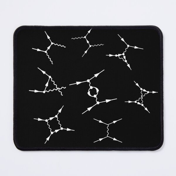 Item preview, Feynman diagrams, a pattern made of many feynman diagrams designed and sold by NoetherSym.